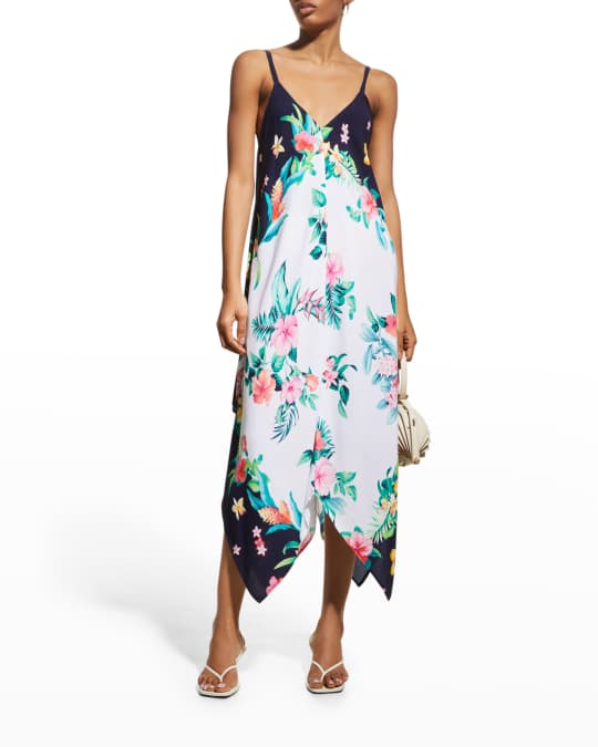 Tommy Bahama Tropi-Calling Long Scarf Dress Neiman Marcus
