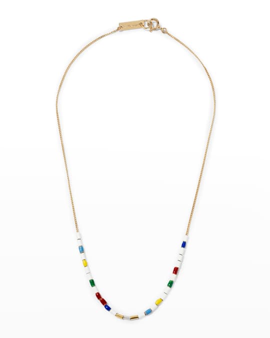 Isabel Marant Collier Beaded Necklace Neiman Marcus
