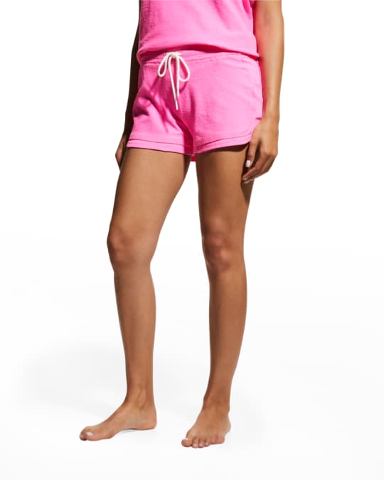 PJ Salvage Drawstring Pajama Shorts Neiman Marcus