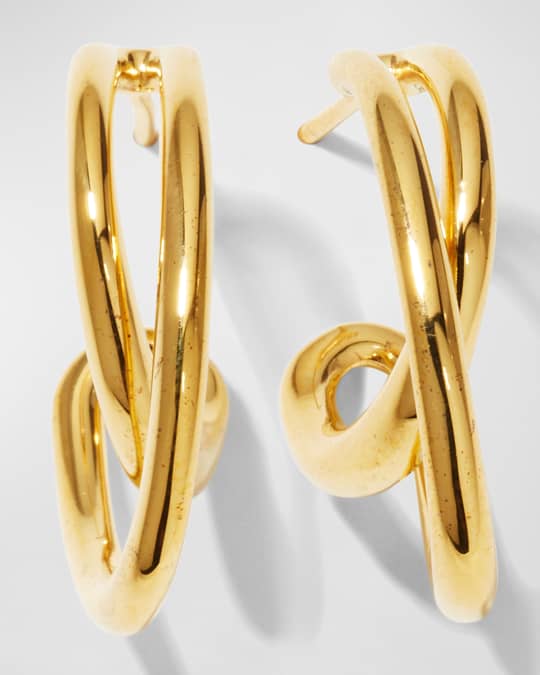 希少Charlotte Chesnais Mini Initial Hoop charlotte_chesnais_bo_mini_ini