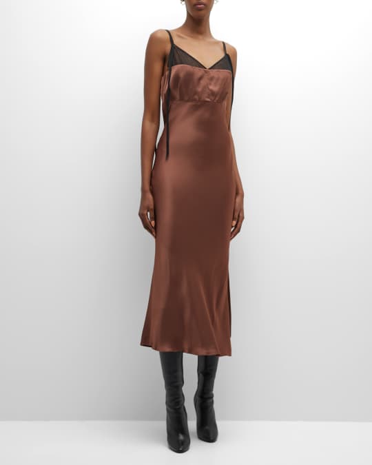 Helmut lang 2025 satin dress