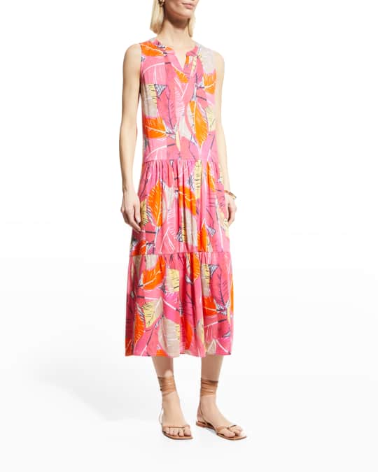 white christmas dresses Nic+Zoe Falling Dot Twirl Dress Indigo Multi / XL main image 1