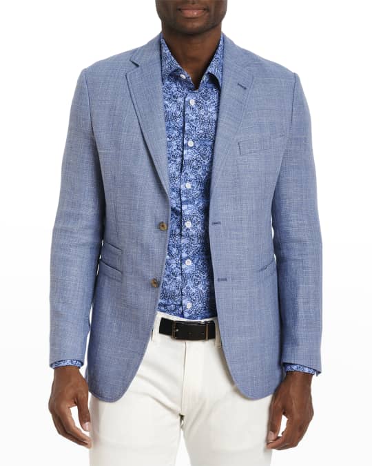 Robert Graham Men's Uptown Twill Sport Coat with Removable Layer