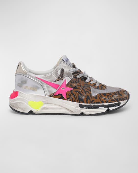 Golden goose leopard running 2025 sneakers
