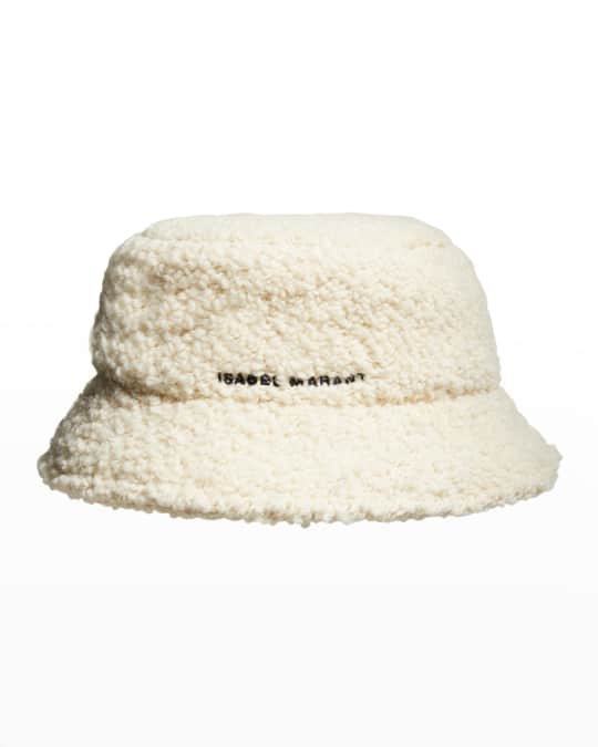 Isabel Marant Denji Sherpa Bucket Hat | Neiman Marcus