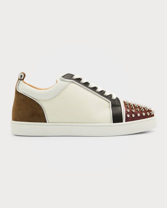 Men s Louis Junior Spikes Mixed Media Low Top Sneakers
