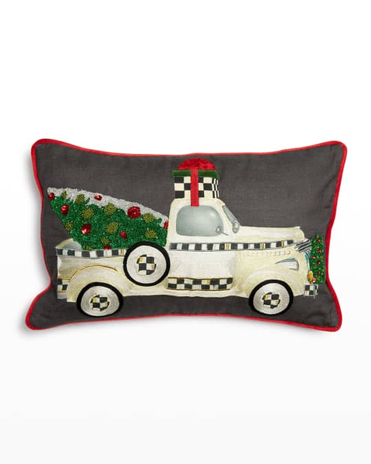 Mackenzie childs sales christmas pillows