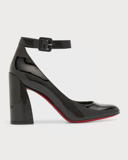 Louboutin ankle strap clearance pumps