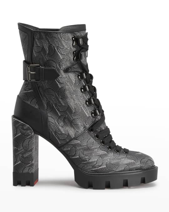 Louis vuitton clearance red bottom boots