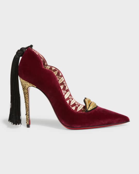 Red bottom prom heels sales