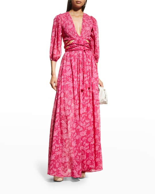 long sleeve abaya maxi dress Chiffon Autumn Maxi Dress Abaya – Nala Kamana