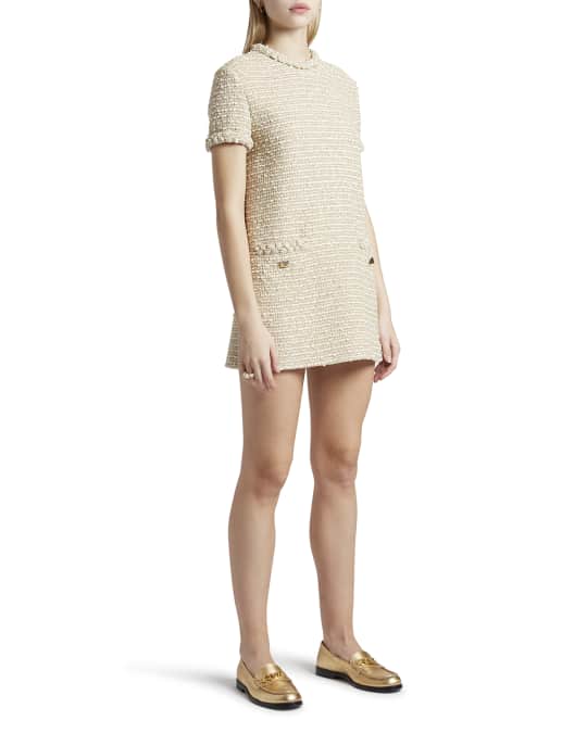 ワンピース Mondrian Tweed Mini Dress 新品未使用 Mondrian Tweed Mini Dress