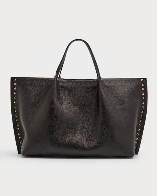 Valentino Garavani Rockstud Medium Calfskin Tote Bag Neiman Marcus