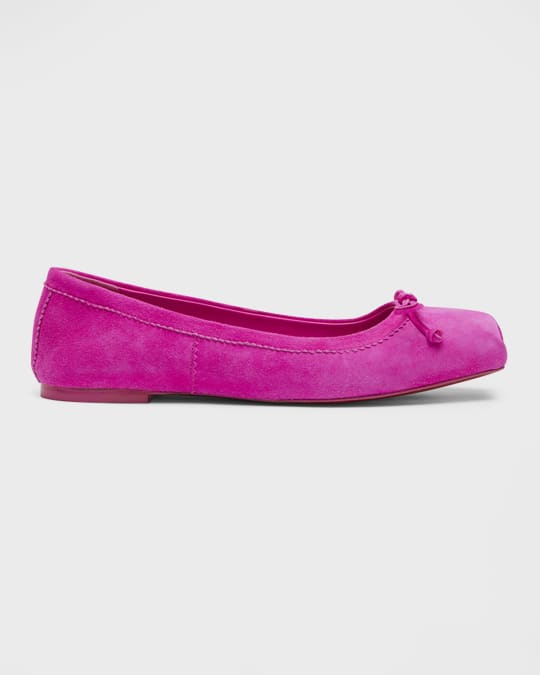 Flat red bottom shoes deals