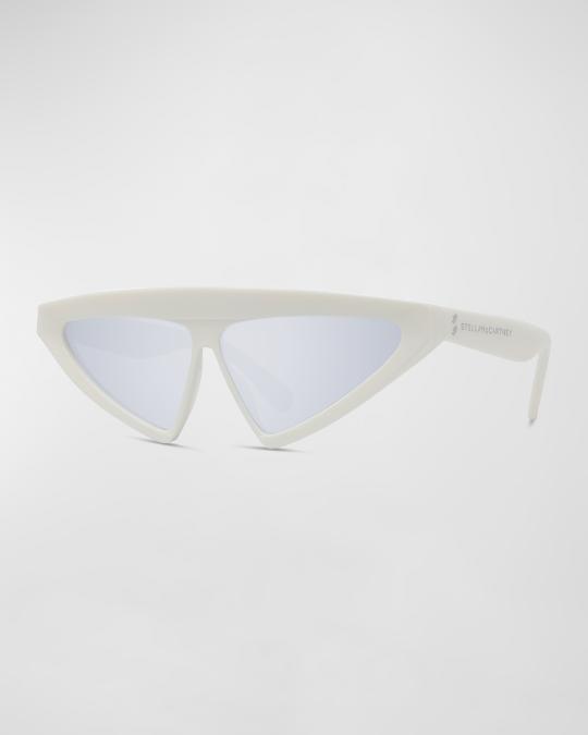 Stella McCartney Acetate Geometric Cat-Eye Sunglasses  display picture 3