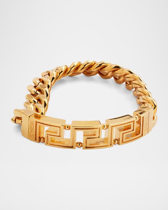 VERSACE　ブレスレット Greca Cuff Bracelet Gold | VERSACE US