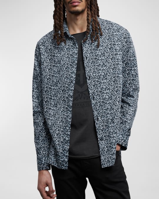 John Varvatos Men's Ross Slim-Fit Sport Shirt | Neiman Marcus