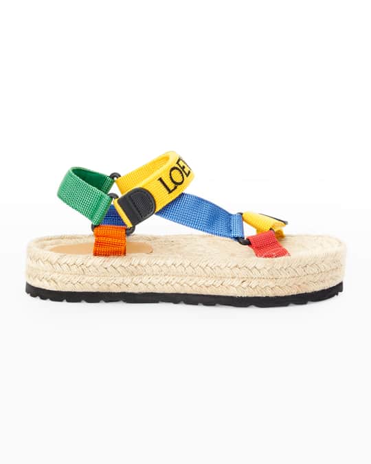 【ロエベ・LOEWE PAULA'S IBIZA】SANDALS LOEWE + Paula's Ibiza Petal Anagram leather sandals | NET-A