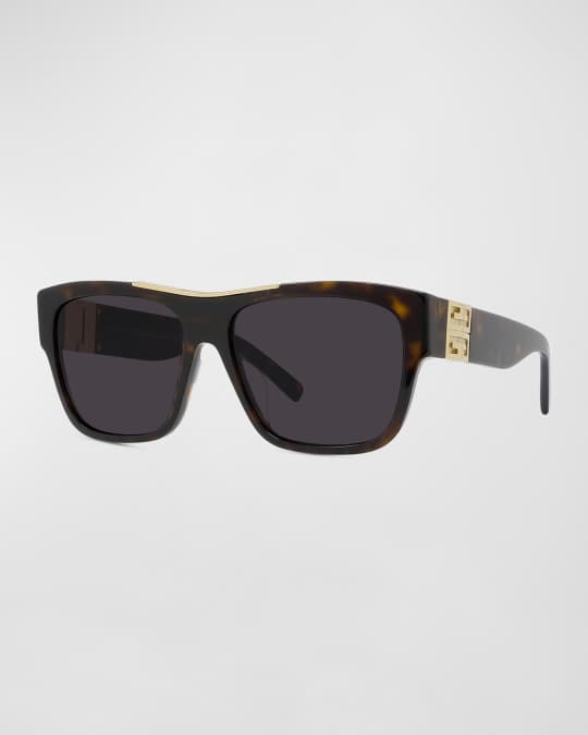 Givenchy 4G Square Acetate Sunglasses | Neiman Marcus