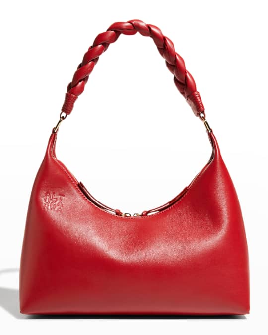 Altuzarra Small Braided Lambskin Hobo Bag