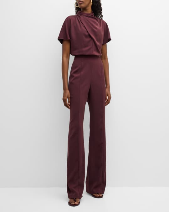Black halo daria jumpsuit new arrivals