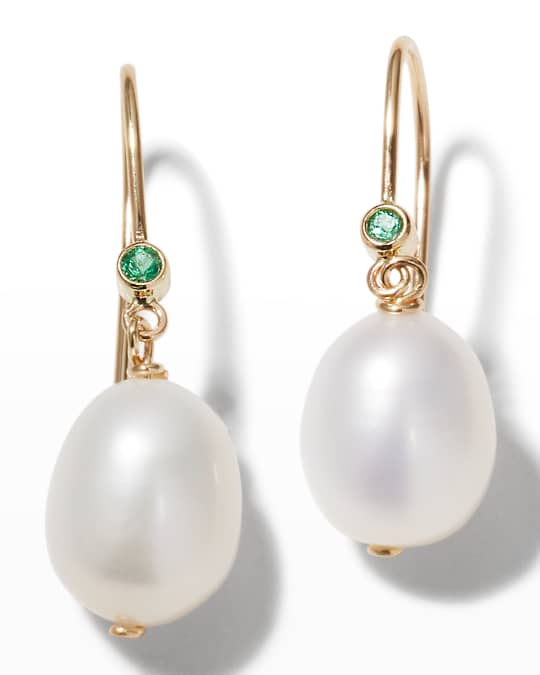 Poppy finch cheap pearl earrings