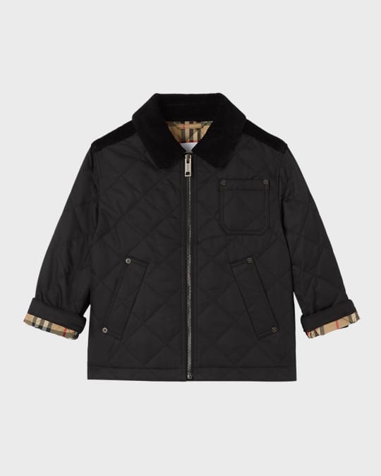 Burberry quilted deals kids jacket