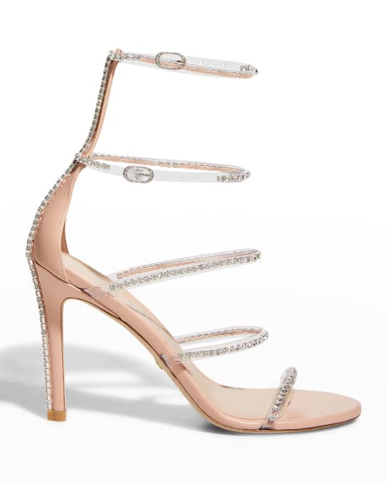 Embellished gladiator heels sales