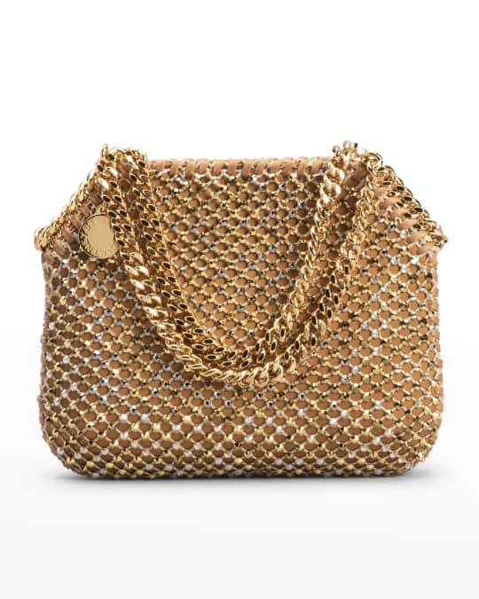 Chain Net Top Handle Bag