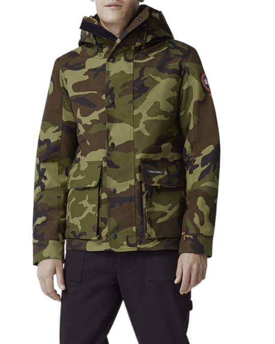 Mens camo canada goose jacket deals