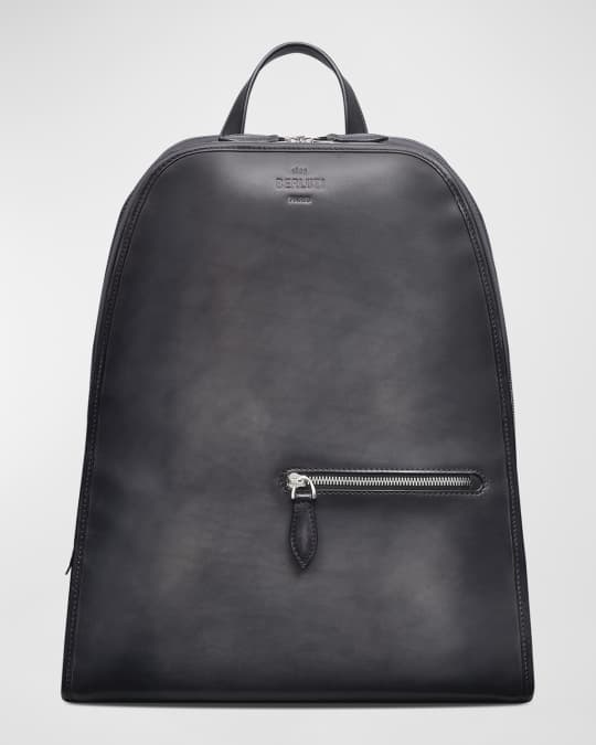 ring Seasickness Expressly Berluti Men's Working Day Leather Backpack | Neiman Marcus