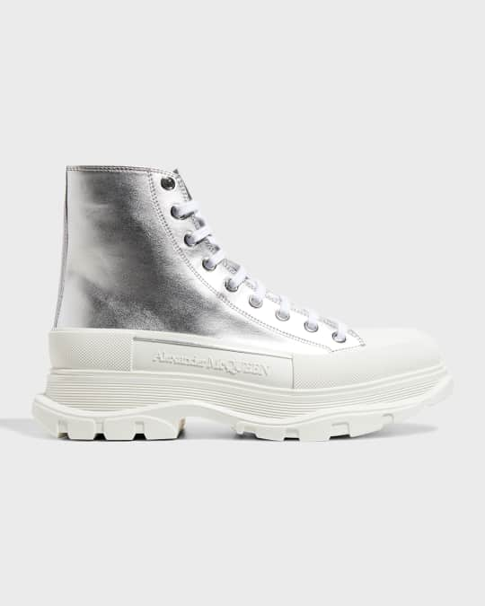 Alexander McQueen Men's Tread Slick Sneakers