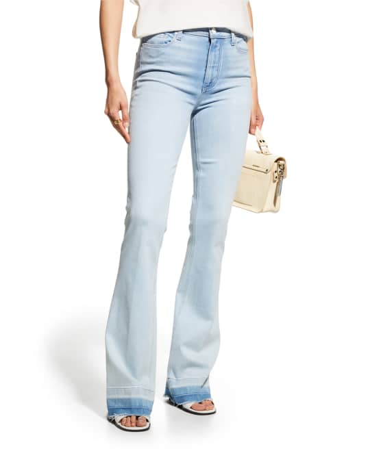 The High Rise Laurel Canyon Straight Flare Jeans