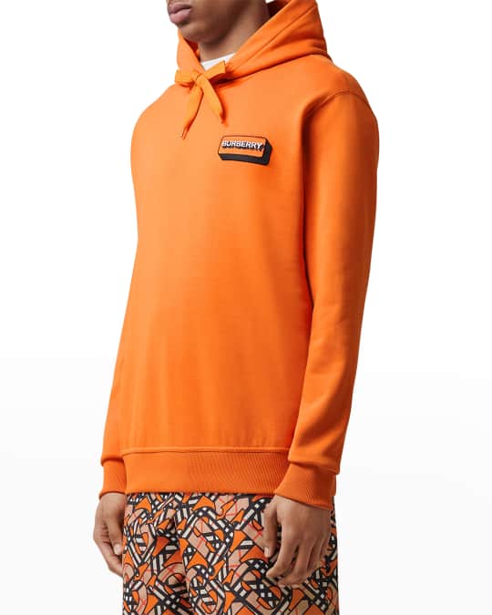 Burberry hoodie discount mens orange