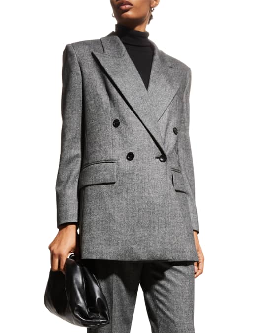 Max mara double breasted blazer new arrivals