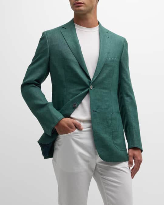 Brioni Men s Wool Sport Jacket Neiman Marcus