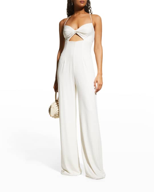 SHO Cutout Sweetheart Jumpsuit | Neiman Marcus