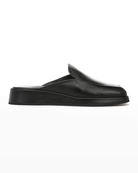 Vince leather mules cheap