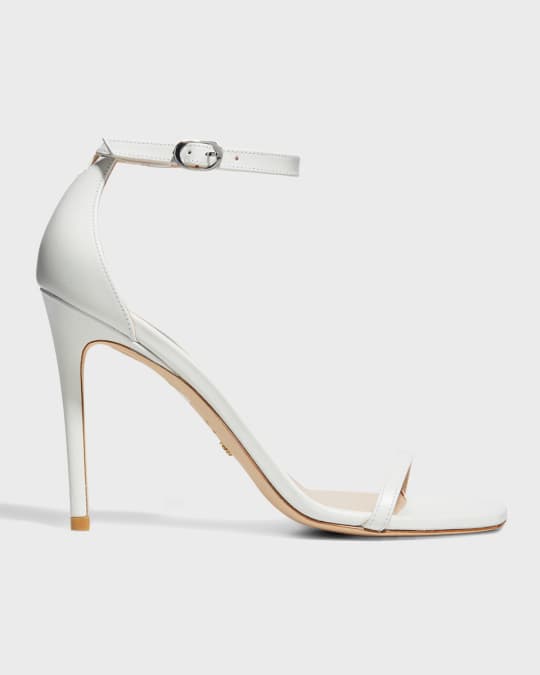 Nudistcurve Leather Ankle-Strap Sandals