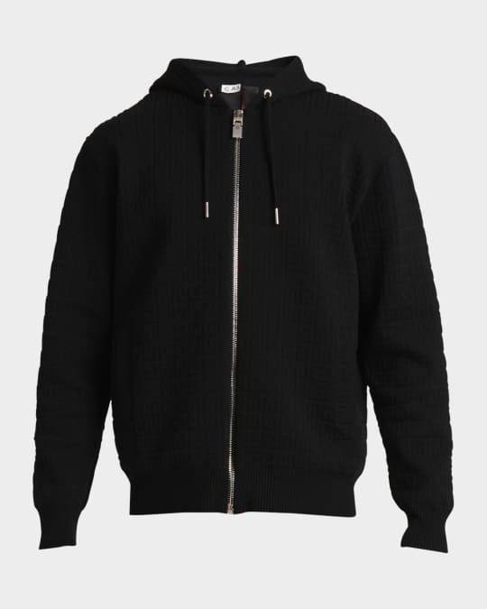 スウェット・トレーナー GIVENCHY Zip-up sweatshirts Givenchy Men's 4G Knit Zip Hoodie | Neiman Marcus