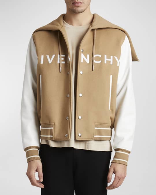 Men's Hooded Varsity Jacket