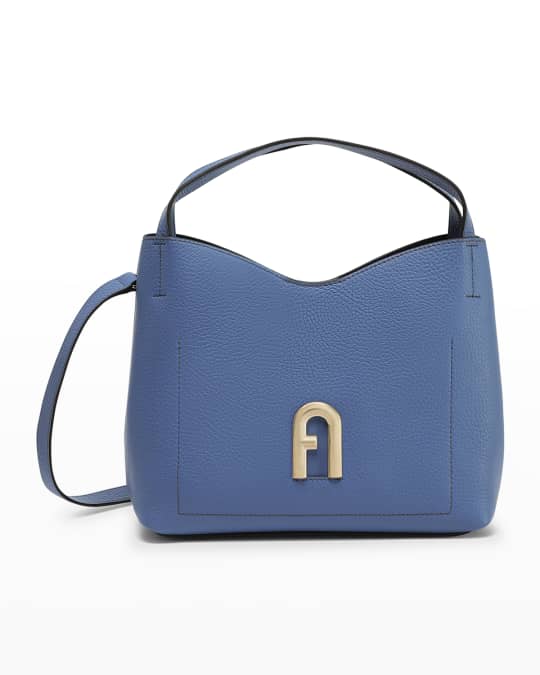 Furla Primula Leather Top-Handle Hobo Bag | Neiman Marcus