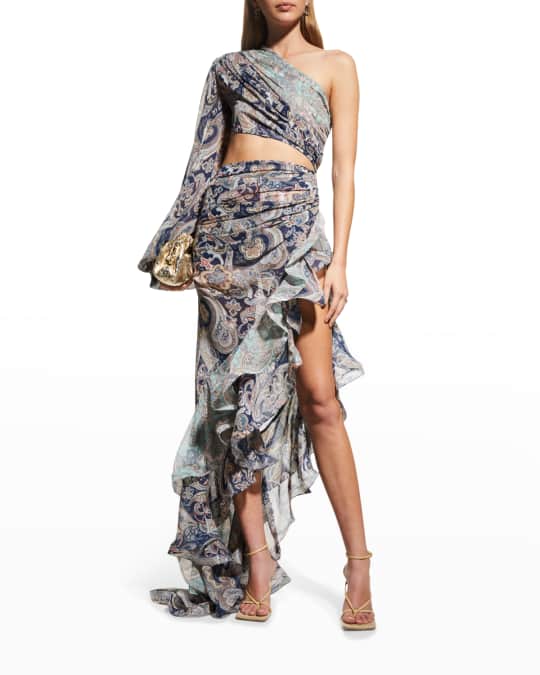 blue dress with lemons print OUTLET: Luxury Blue Sicily Lemons print push up 100% cotton dress, SIZE XS