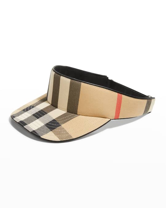Burberry visor hat hotsell