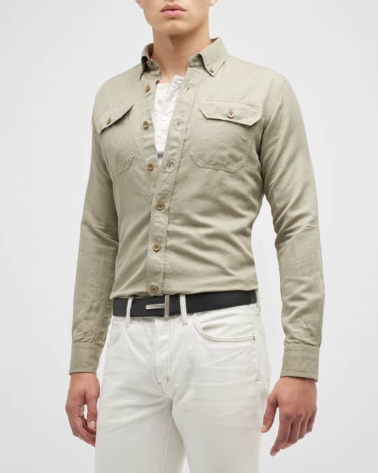 【Tom Ford】コットンブレンドジャージセーターシャツ TOM FORD - トムフォード TOM FORD ニットの通販 by KOMEHYO