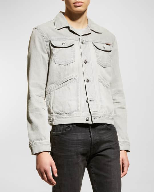 Neiman marcus jean jacket discount