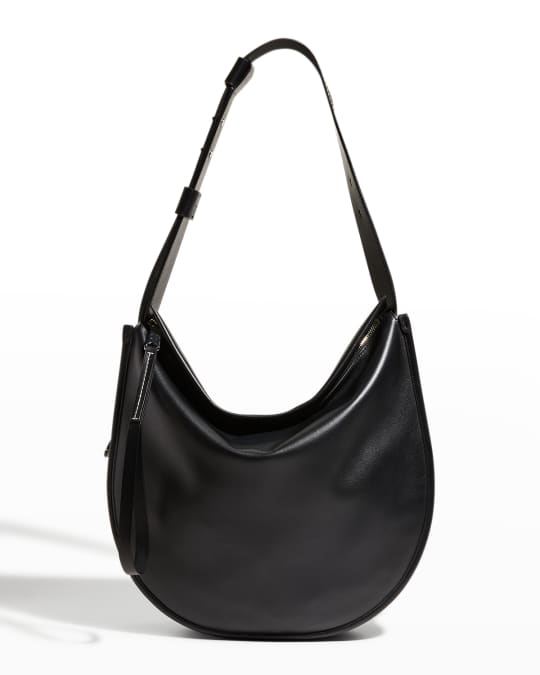 Proenza Schouler White Label Baxter Zip Leather Hobo Bag | Neiman Marcus