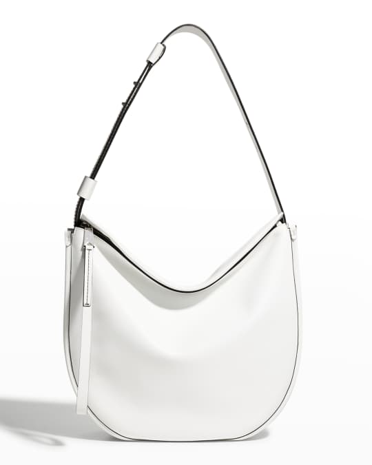 Proenza Schouler White Label Baxter Zip Leather Hobo Bag | Neiman Marcus