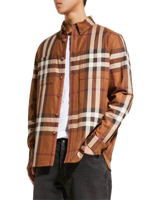 Men s Treharris Check Sport Shirt