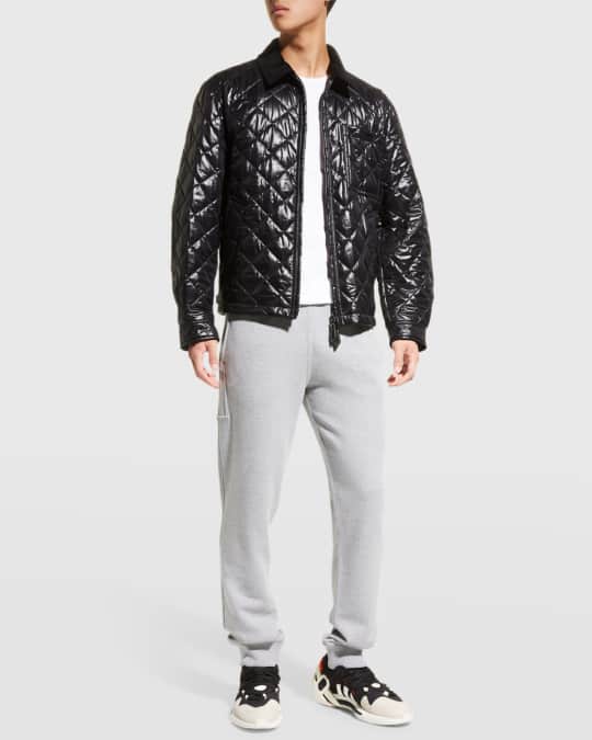 Men s Wanson Lacquered Quilted Jacket